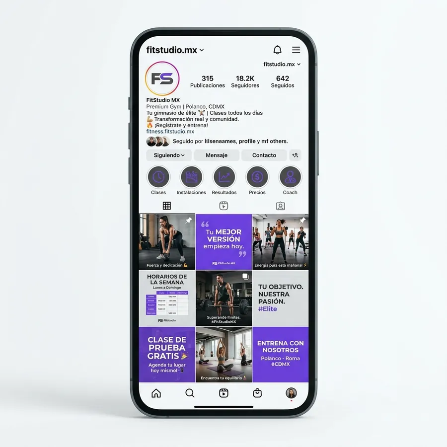 Instagram Feed diseñado por ThanIA